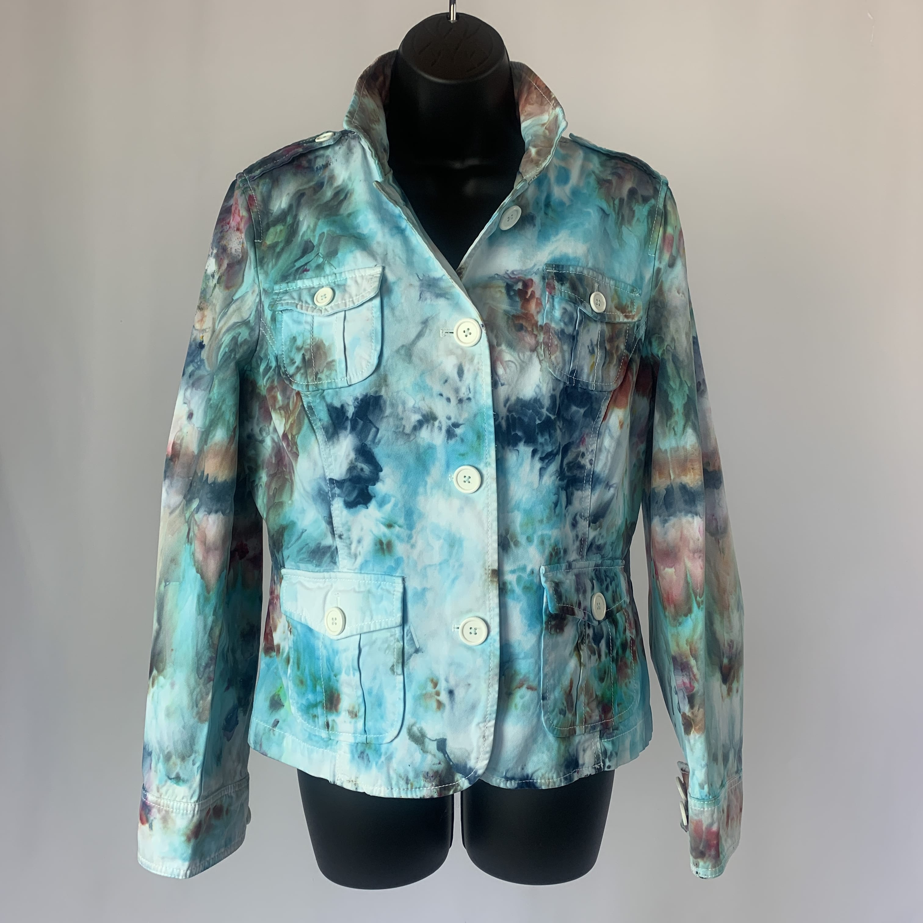 Pleiadian Dreams | Upcycled Jacket | Size M