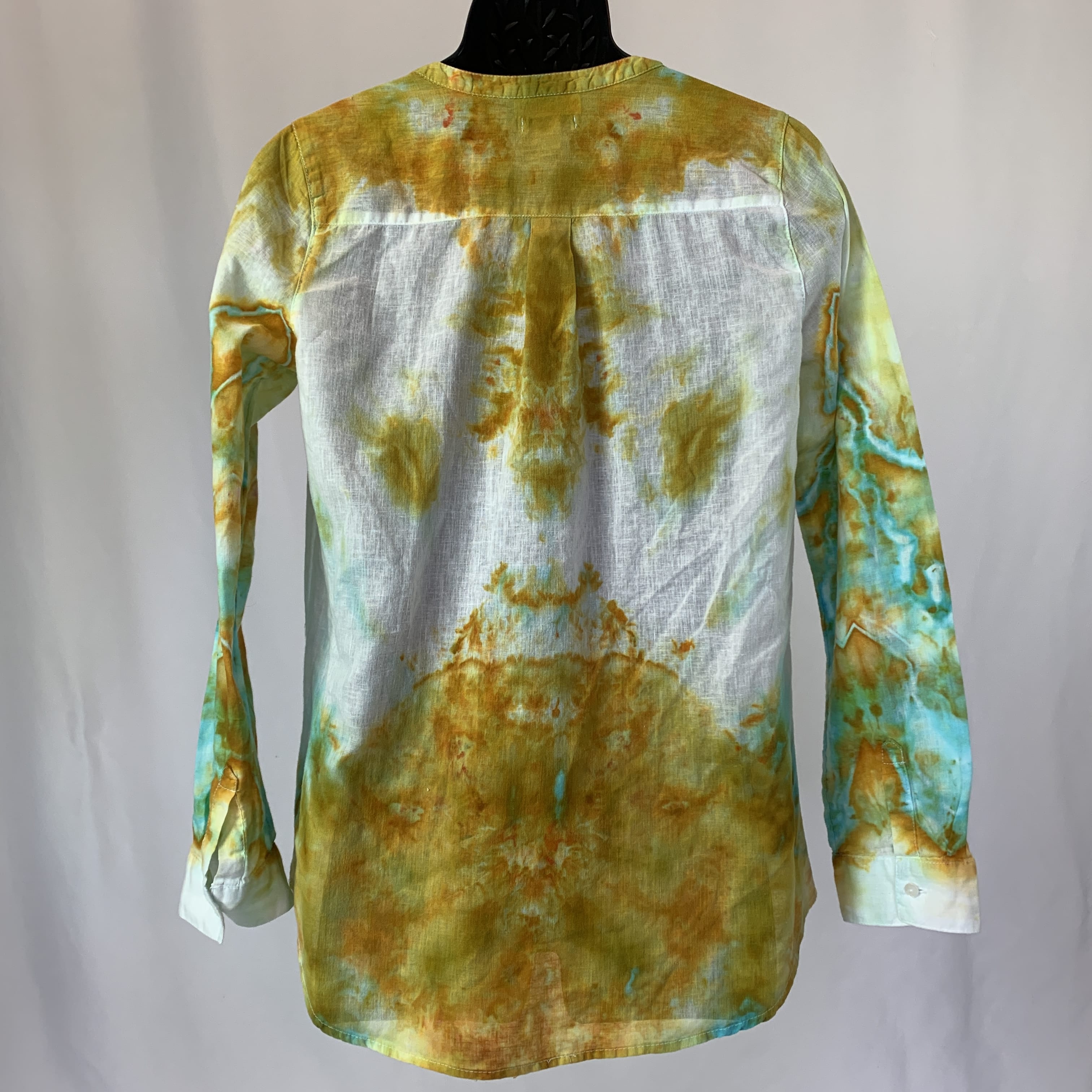 Here Comes the Sun | Upcycled Long Sleeve Shirt | Size M-L