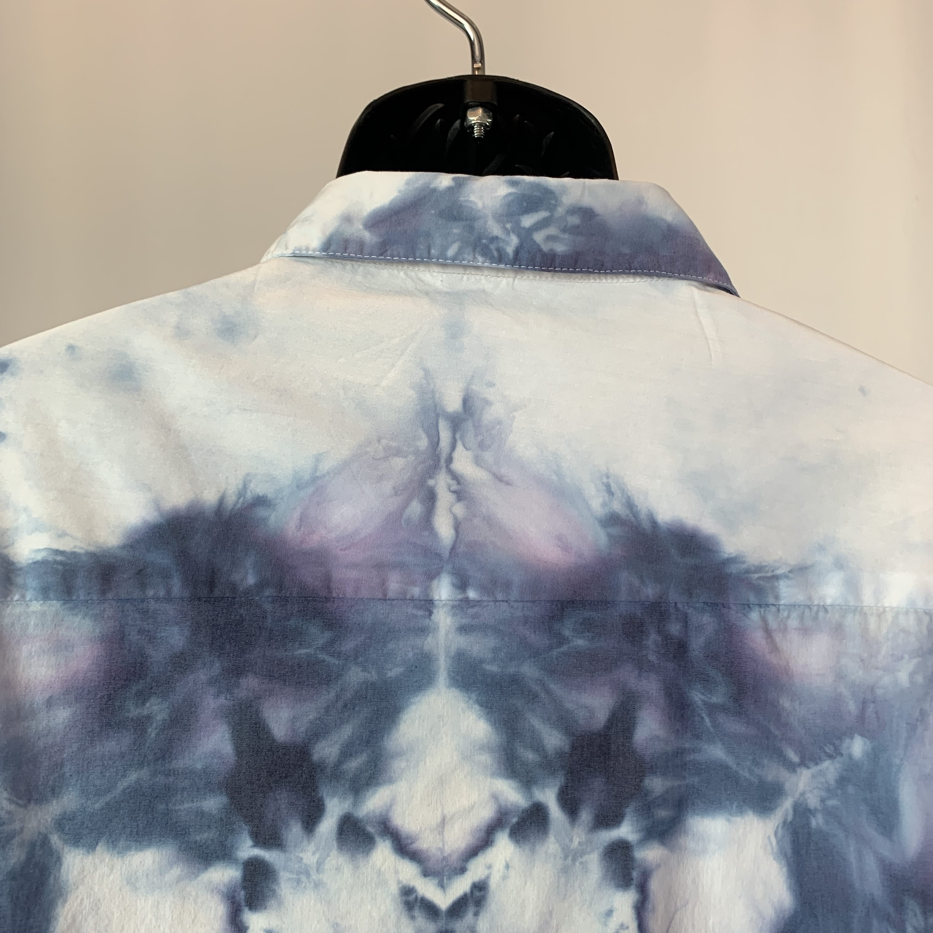 Midnight Sun | Upcycled Long Sleeve Shirt | Size XXL