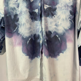 Midnight Sun | Upcycled Long Sleeve Shirt | Size XXL