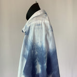 Midnight Sun | Upcycled Long Sleeve Shirt | Size XXL