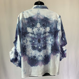Midnight Sun | Upcycled Long Sleeve Shirt | Size XXL