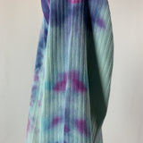 Violet Fractals | Upcycled 3/4 Length Sleeve Shirt | Size S-M
