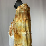 Golden Victorian Magic | Camicia a maniche lunghe 3/4 riciclata | Taglia S