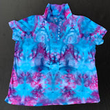 Vetro colorato zaffiro e viola | baule da 48"