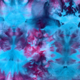 Vetro colorato zaffiro e viola | baule da 48"