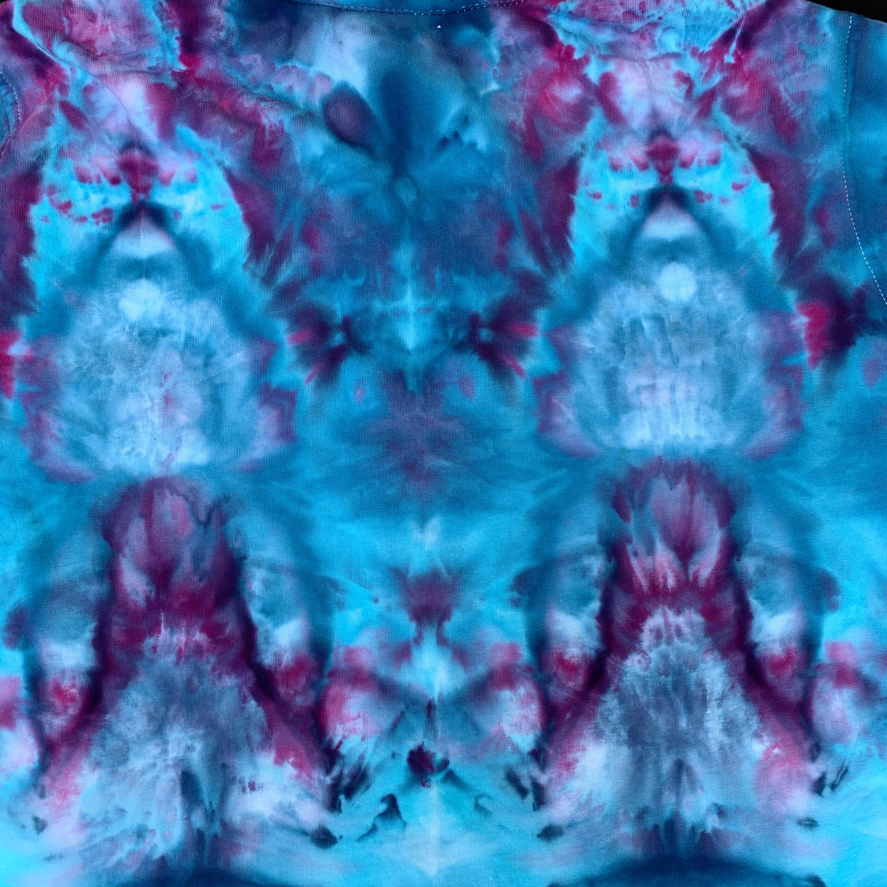 Vetro colorato zaffiro e viola | baule da 48"