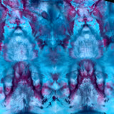 Vetro colorato zaffiro e viola | baule da 48"