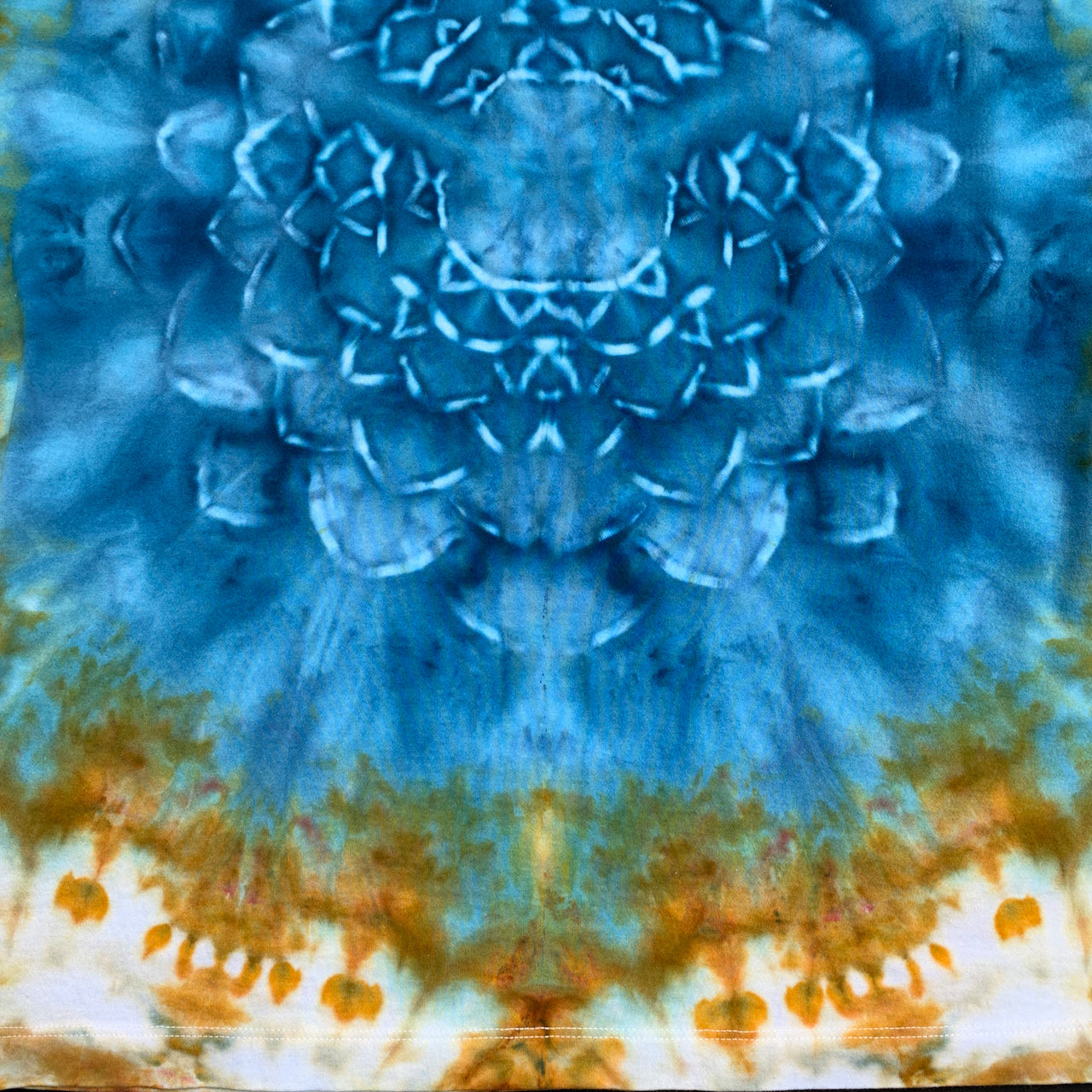 Blue Lotus Mandala | Shirt | 42" chest