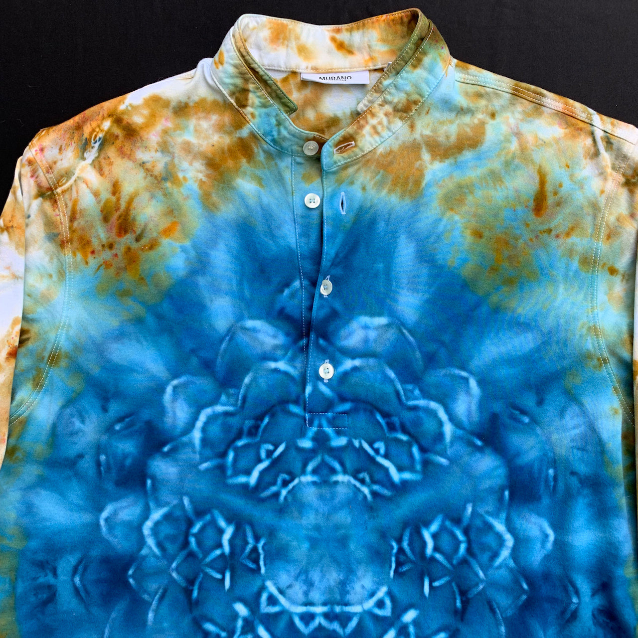 Blue Lotus Mandala | Shirt | 42" chest