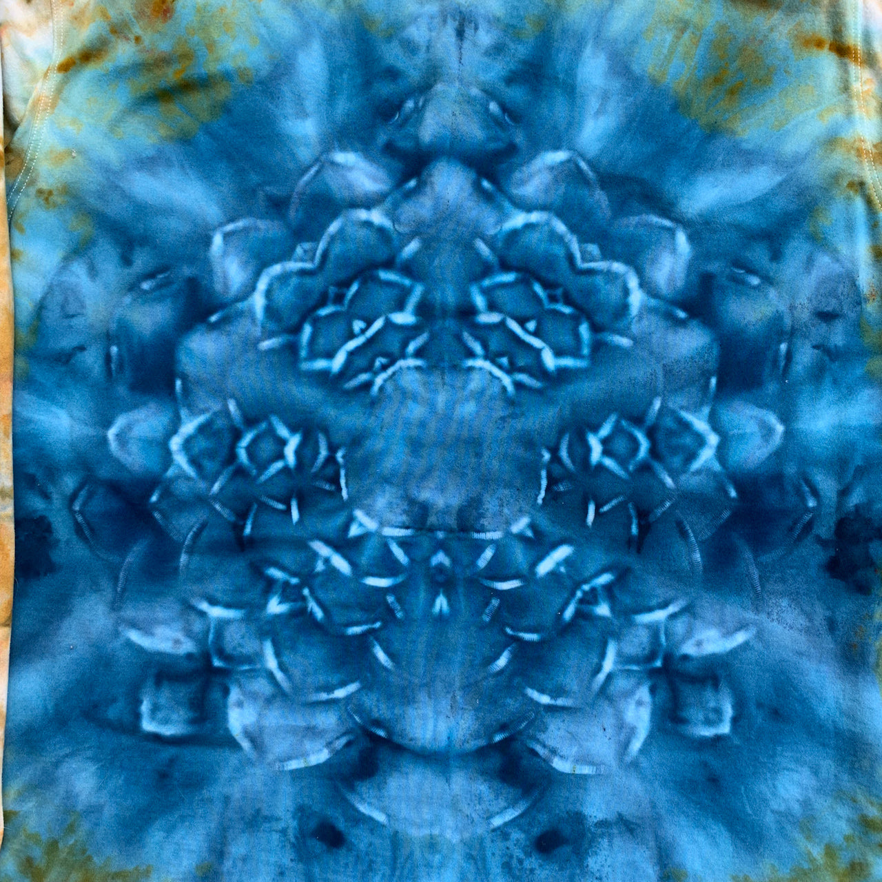 Blue Lotus Mandala | Shirt | 42" chest