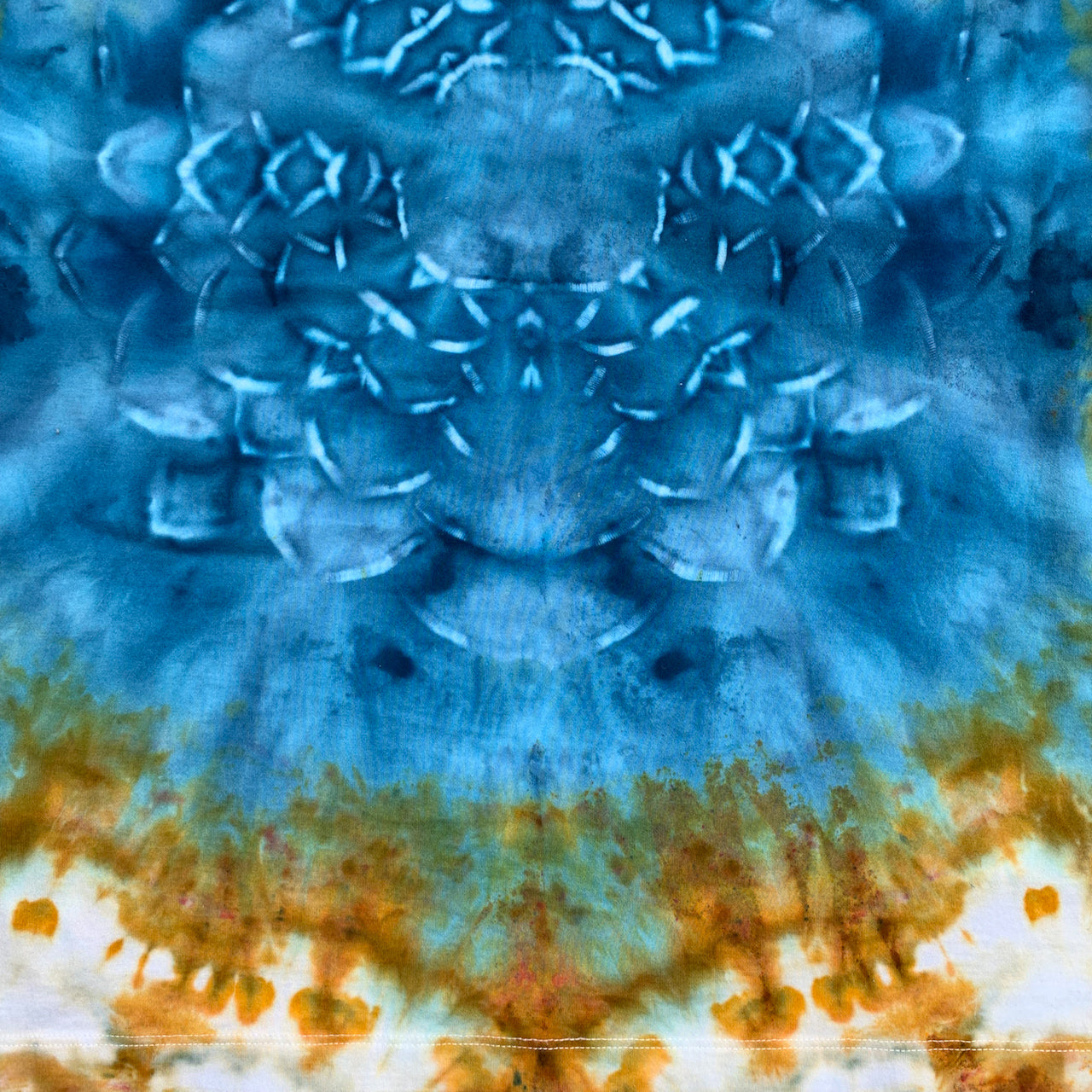 Blue Lotus Mandala | Shirt | 42" chest