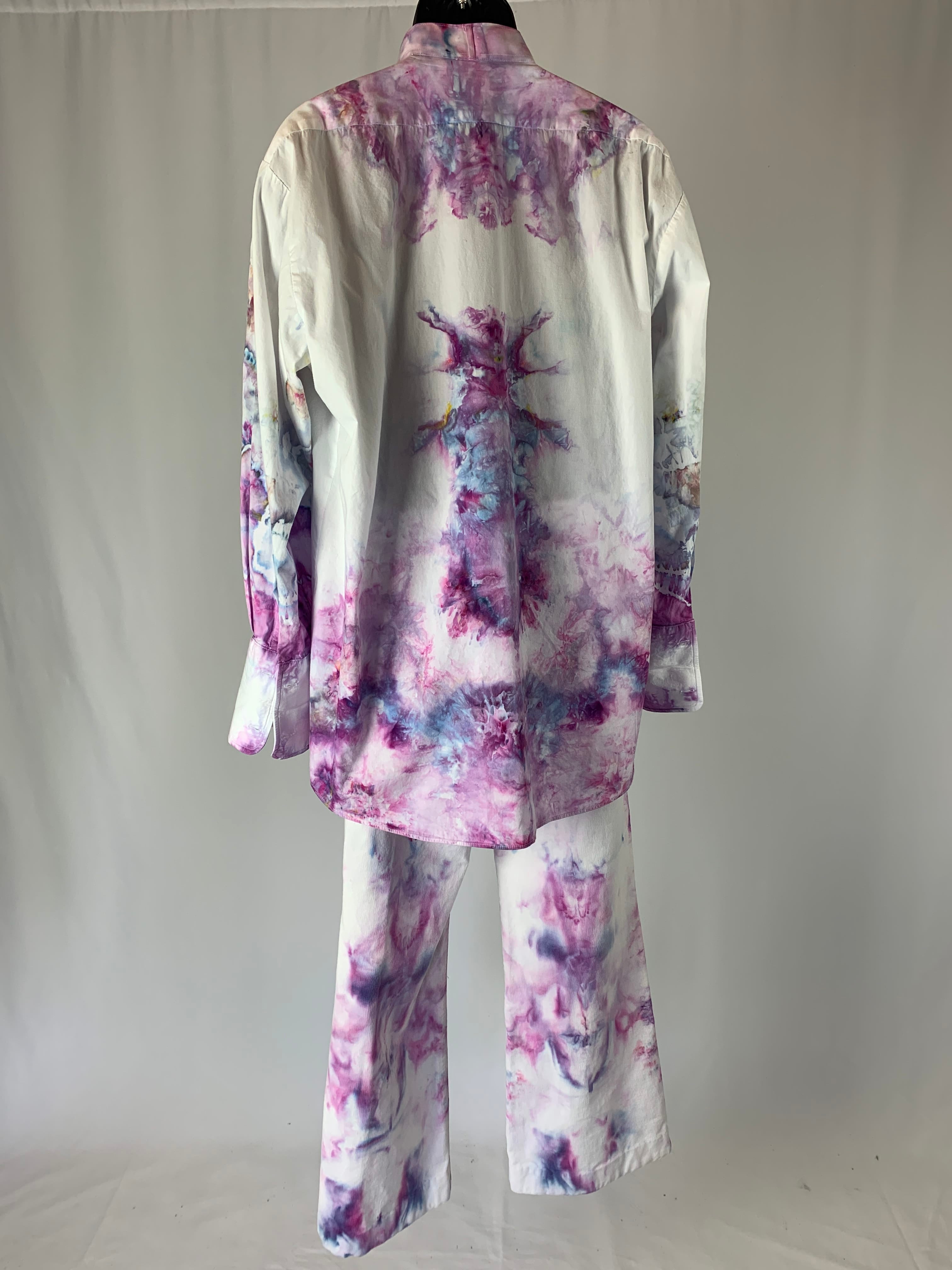 A Night at the Opera | Upcycled Tuxedo Shirt | Size XXXL
