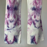 Berry Fractal Explosion | Pantaloni a zampa di elefante in velluto a coste | Taglia SM