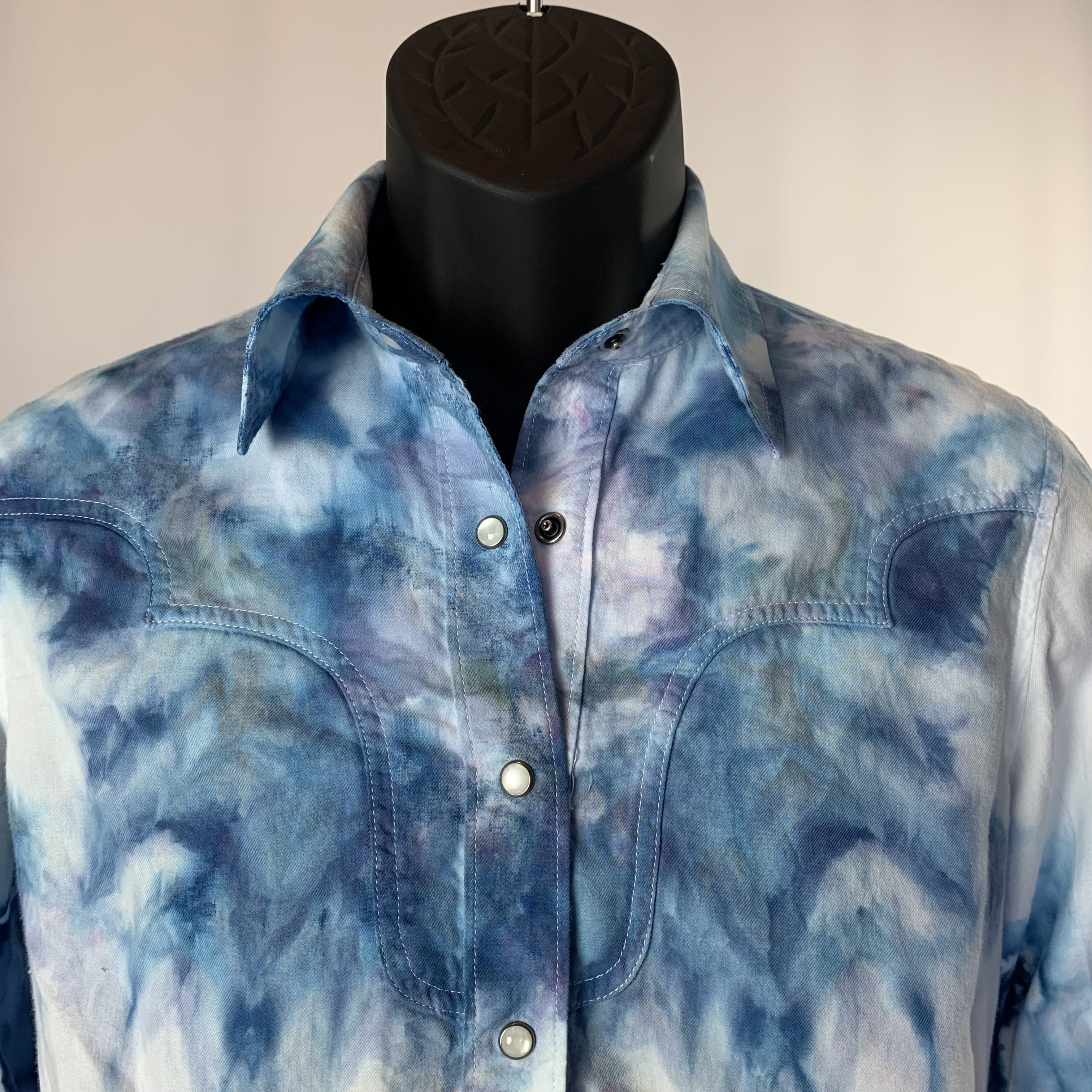 Blue Skies Over My Head | Western Shirt | 40" chest
