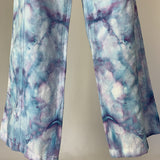 Pastel Fractal Flow | Drawstring pants | max 39” waist