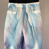 Pastel Fractal Flow | Drawstring pants | max 39” waist