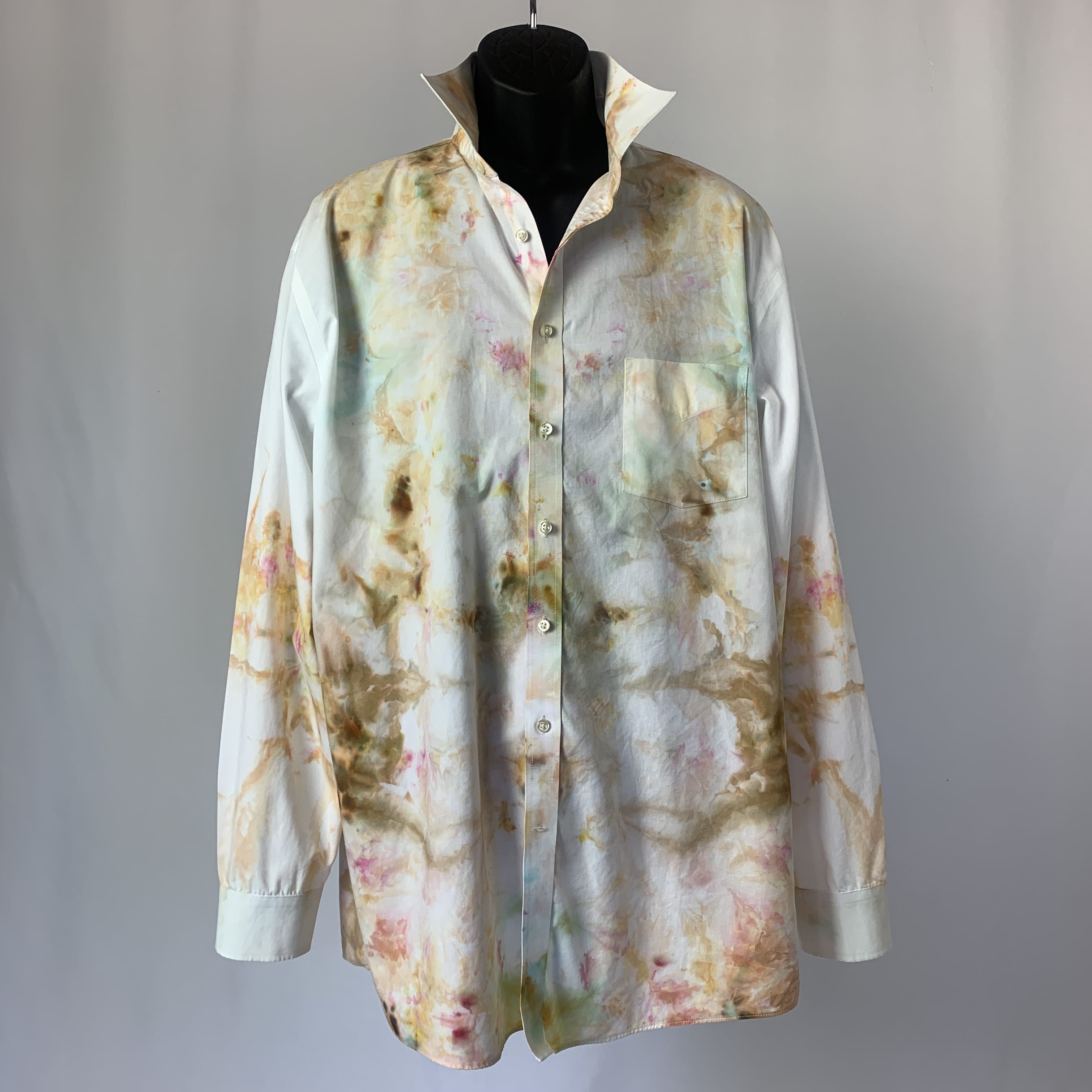 Renaissance Artist | Upcycled Dress shirt | Size XXXL