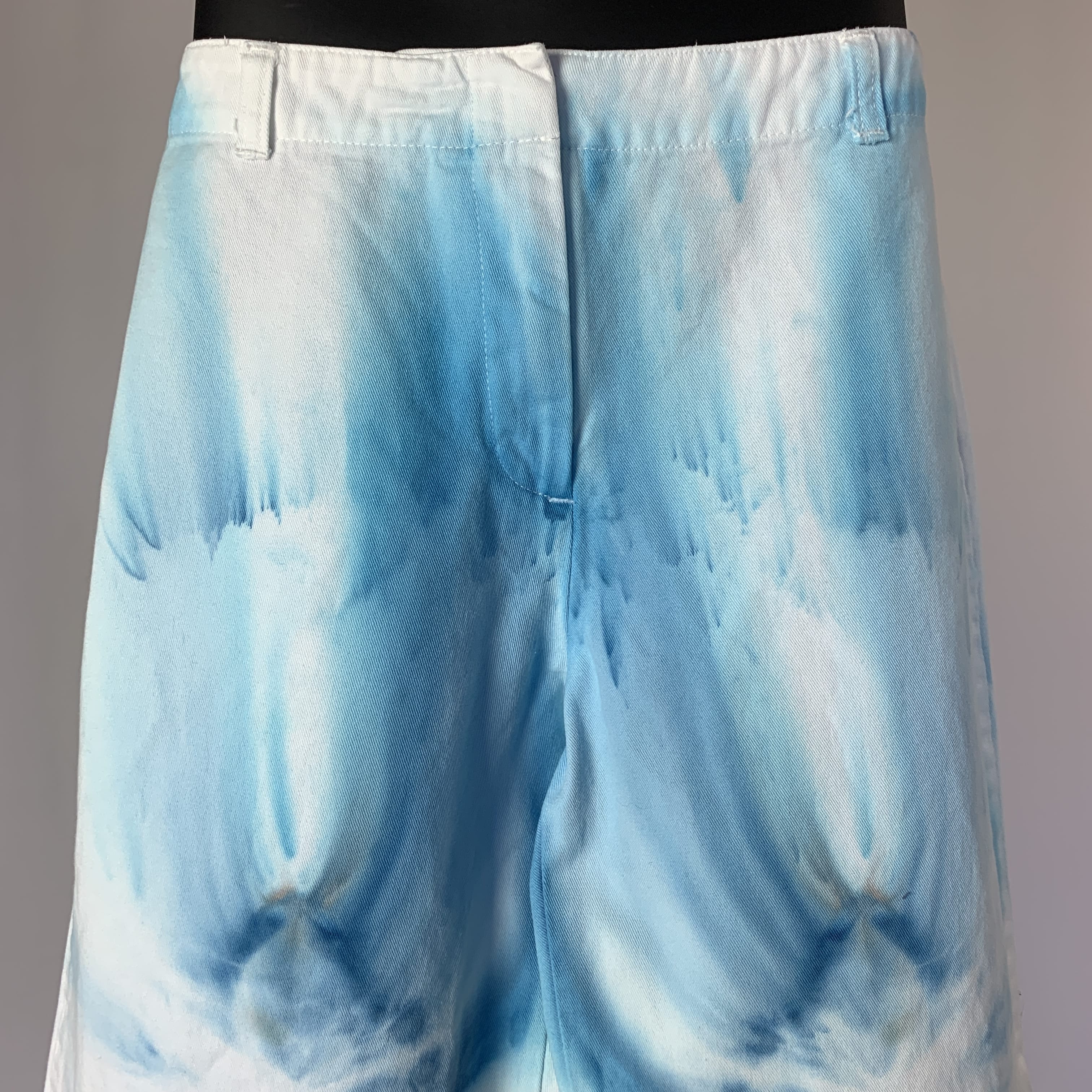 Sunrise on the Mountain Top | Upcycled Straight leg pants | Size S
