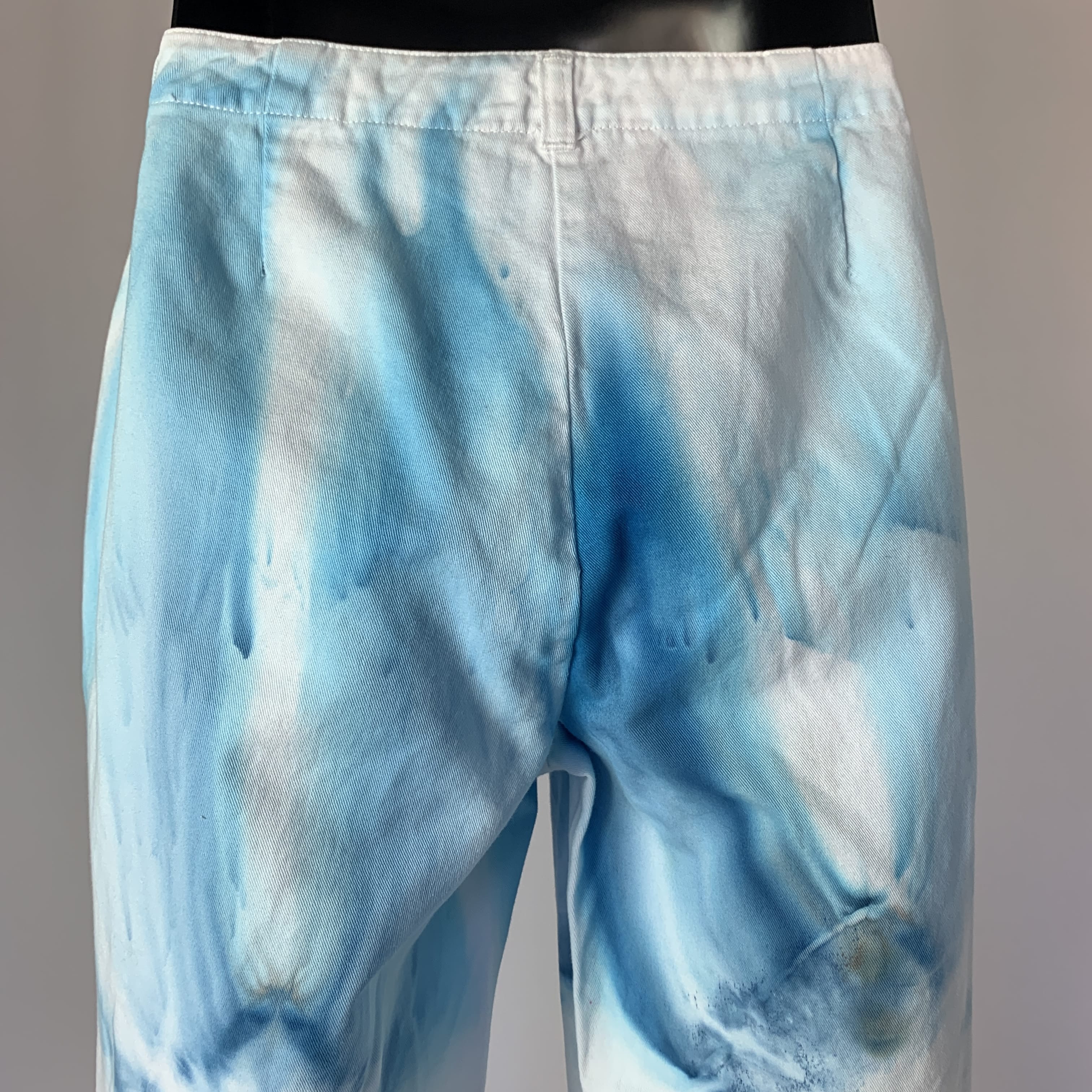 Sunrise on the Mountain Top | Upcycled Straight leg pants | Size S