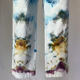 Sunrise on the Mountain Top | Upcycled Straight leg pants | Size S