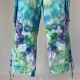 Technicolor Bohemian | Pantaloni cargo riciclati | Taglia ML
