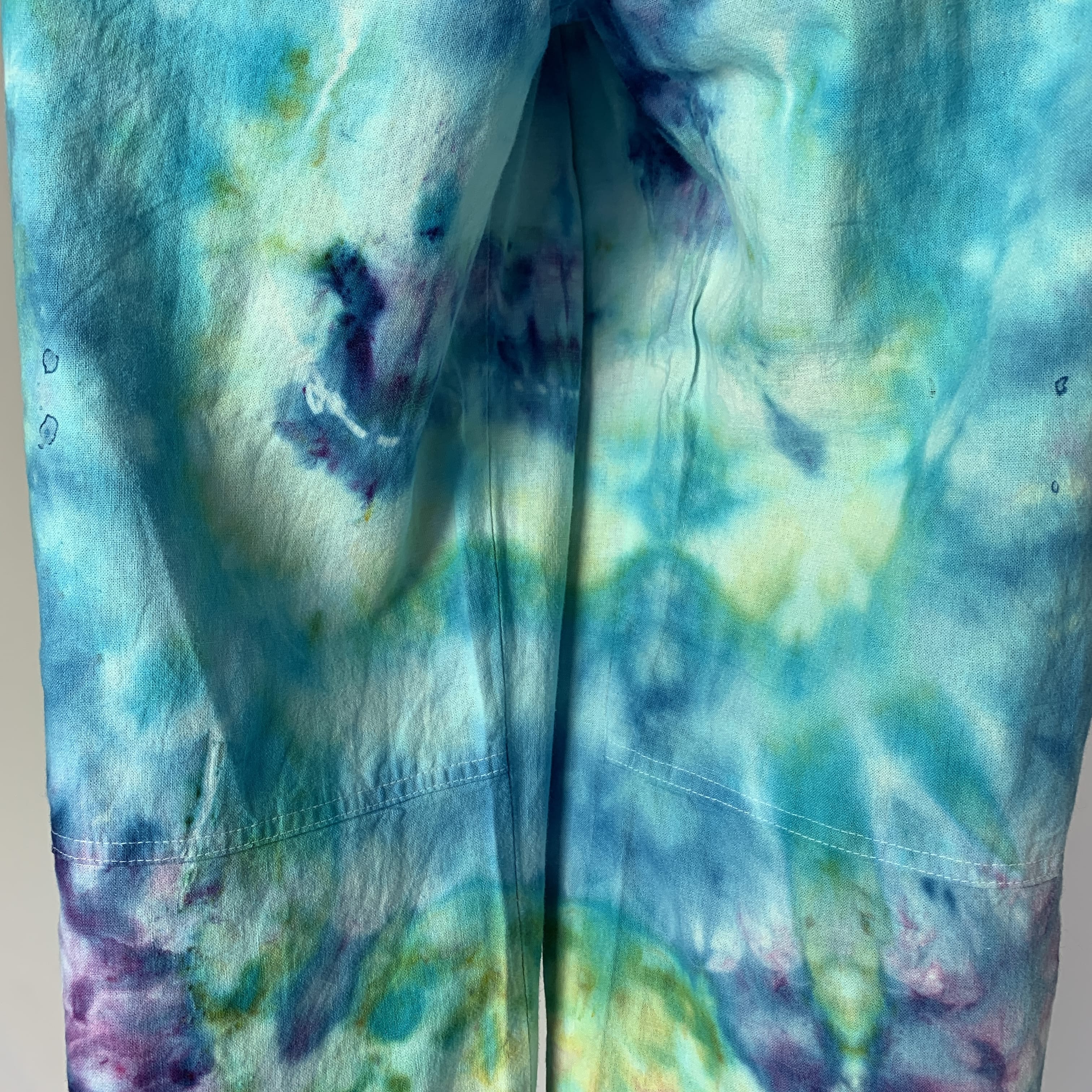 Technicolor Bohemian | Pantaloni cargo riciclati | Taglia ML