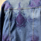 Purple X Blues | Giacca in jeans blu riciclato | Taglia XXXL