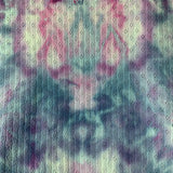 Violet Fractals | Maglietta a maniche lunghe 3/4 riciclata | Taglia SM