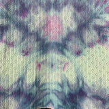 Violet Fractals | Maglietta a maniche lunghe 3/4 riciclata | Taglia SM
