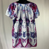 Butterfly Dreams | Upcycled Short Sleeve Shirt | Size XXXL